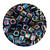 Rocailles-Wrfel-Perlen Itoshii Cube, 3 x 3 mm, 6 g, Lila Opak Regenbogen