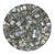 Rocailles-Perlen Itoshii Triangle, 2,2 mm, 10 g, Grau Regenbogen