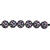 Kunststoff-Perlen Acid Leo, rund, 16 mm, 6 Stk, Rosa