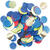 Konfetti rund mit Hot Foil, Multicolor, 20 g