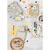 Konfetti Blten mit Metallic-Folie, Blau Mix, 20 g Bild 3