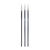 NEU Van Gogh l- & Acrylpinsel, Schweineborste Rund, langer Stiel, 3er Set, No. 2, 4, 6