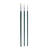 NEU l- & Acrylpinsel, Schweineborste Gussow Flach, 3er Set, 4, 8, 10