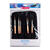 NEU ArtCreation Aquarell- Pinselset, Ponyhaar / Polyester, 5 Pinsel sortiert inkl. Pinseltasche Bild 2