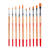 NEU ArtCreation Aquarellpinsel-Set, Synthetik, 10 Pinsel sortiert