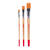 NEU ArtCreation Aquarellpinsel-Set, Synthetik Gussow Flach, 3 Pinsel sortiert