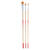 NEU ArtCreation l- & Acrylpinsel, Synthetik, langer Stiel, 3 Flachpinsel, 4, 8, 16