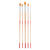 NEU ArtCreation l- & Acrylpinsel, Synthetik, langer Stiel, 5 Pinsel sortiert