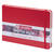 NEU Art Creation Skizzenbuch gebunden, 80 Blatt naturwei 140g/qm, 15 x 21 cm Querformat, Rot - 15 x 21 cm, Querformat