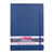 NEU Art Creation Skizzenbuch gebunden, 80 Blatt naturweiß 140g/qm, 21 x 30 cm Hochformat, Marineblau - 21 x 30 cm, Hochformat