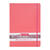 NEU Art Creation Skizzenbuch gebunden, 80 Blatt naturwei 140g/qm, 21 x 30 cm Hochformat, Korallenrot - 21 x 30 cm, Hochformat