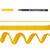 Koi Coloring Brush Pen, Dunkelgelb - Dunkelgelb