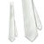 Krawatte, klassisch, 9,5x140 cm, weiß Pongé 10