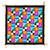 Gutta-Tuch 55x55, Pong� 08, Motiv Squares