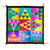 Gutta-Tuch 55x55, Pong� 08, Motiv Triangles