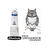 aqua-Linoldruck Farbe, 120ml, Titanwei