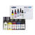 NEU Schmincke AQUA DROP Karton-Set, Primrfarben + Opaque White, 5 x 30ml