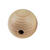 Holzkugeln halbgebohrt, Gr��e 50mm, 1 St�ck - 50mm, 1 St�ck