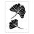 NEU Universal-Schablone A4 Gingko