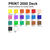 NEU PAINT IT EASY Siebdruckfarbe DEKAPRINT 2000 Deckend, 250 ml, Citron Bild 2