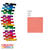 SALE Niflamo Krepp-Papier, 5 Rollen, 50cm x 10m, Rosa - Rosa