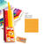 SALE Premium Feinkrepppapier, 1 Rolle, 32 g/qm, 50x250 cm, Gelborange - Gelborange