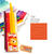SALE Premium Feinkrepppapier, 1 Rolle, 32 g/qm, 50x250 cm, Reinorange - Reinorange