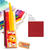 SALE Premium Feinkrepppapier, 1 Rolle, 32 g/qm, 50x250 cm, Karminrot - Karminrot