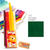 SALE Premium Feinkrepppapier, 10 Rollen, 32 g/qm, 50x250 cm, Moosgrn - Moosgrn