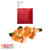 Floristen Krepp-Papier, 5 Rollen, 50x250 cm, Rot - Rot