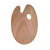 Holzpalette, oval, 5 mm, 25 x 35 cm - Oval, 25x35cm