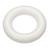 SALE Holzring, 2 Stck, 36x8 mm, Wei lackiert - Wei