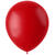 NEU Latex-Luftballons matt, 33cm, rot, 10 Stück - Rot