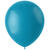 NEU Latex-Luftballons matt, 33cm, türkis, 10 Stück - Türkis