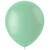 Latex-Luftballons matt, 33cm, pastell-grün, 10 Stück - Pastell-Grün