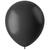 Latex-Luftballons matt, 33cm, schwarz, 10 Stück - Schwarz