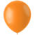 Latex-Luftballons matt, 33cm, orange, 50 Stück - Orange