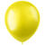 Latex-Luftballons glänzend, 33cm, gelb, 50 Stück, Metallic-Ballons - Gelb