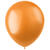 Latex-Luftballons glänzend, 33cm, orange, 10 Stück, Metallic-Ballons - Orange