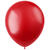 Latex-Luftballons glänzend, 33cm, rot, 50 Stück, Metallic-Ballons - Rot