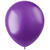 Latex-Luftballons glänzend, 33cm, lila, 50 Stück, Metallic-Ballons - Lila