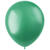 Latex-Luftballons glänzend, 33cm, grün, 50 Stück, Metallic-Ballons - Grün