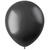 NEU Latex-Luftballons glänzend, 33cm, schwarz, 50 Stück, Metallic-Ballons - Schwarz