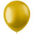 Latex-Luftballons glänzend, 33cm, gold, 10 Stück, Metallic-Ballons - Gold