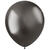 NEU Latex-Luftballons Ultra-Metallic, 33cm, schwarz-grau, 50 Stck - Schwarz-Grau