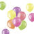 NEU Latex-Luftballons matt, 30cm, Neontne bunt gemischt, 50 Stck - Neonfarben