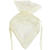 SALE Beutel aus Organza mit Herzrahmen, elfenbein, 4 Stk