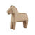 Pappmach-Figur, Pferd, ca. 14 cm