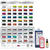 AERO COLOR Airbrushfarbe 250ml Schwarz Bild 2