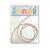 NEU Kordel fr Schnullerketten,  1,8 mm, 1 m, Beige - Beige